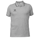 Heren T-shirt Warrior Alpha X Base Polo Gray