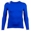 Heren T-shirt Warrior  Compression LS Senior M, Blauw