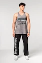 Heren tanktop Nebbia  Washed-off Oversized Stringer MAX OUT Light Grey