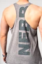 Heren tanktop Nebbia  Washed-off Oversized Stringer MAX OUT Light Grey