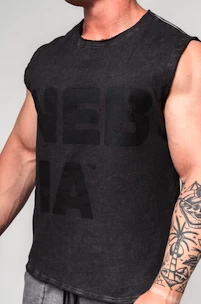 Heren tanktop Nebbia  Washed-off Tank Top BEASTIN' Black