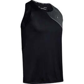 Heren tanktop Under Armour Qualifier ISO CHILL Singlet Black