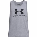 Heren tanktop Under Armour  SPORTSTYLE LOGO TANK grey