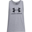 Heren tanktop Under Armour  SPORTSTYLE LOGO TANK grey S