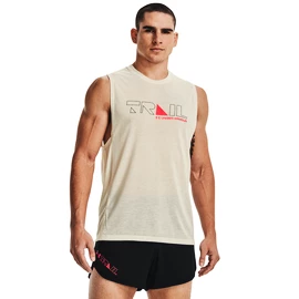 Heren tanktop Under Armour  UA Run Trail Tank -BRN