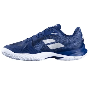 Heren tennisschoenen Babolat Jet Mach 3 Clay Men Dark Blue/Silver