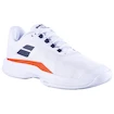 Heren tennisschoenen Babolat Jet Tere 2 All Court Men White/Strike Red