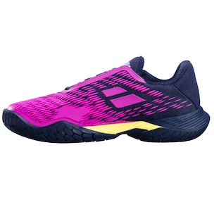 Heren tennisschoenen Babolat Propulse Fury 3 AC M Dark Blue/Pink Aero