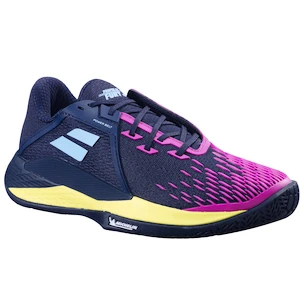 Heren tennisschoenen Babolat Propulse Fury 3 AC M Dark Blue/Pink Aero