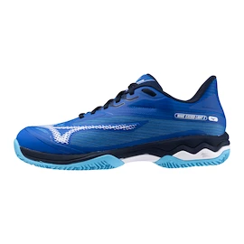 Heren tennisschoenen Mizuno Wave Exceed Light 2 CC Mugen Blue/White/River Blue