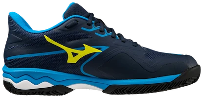 Heren tennisschoenen Mizuno Wave Exceed Light 2 Clay Dress Blue