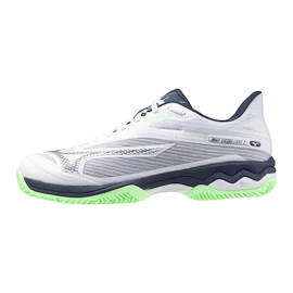 Heren tennisschoenen Mizuno Wave Exceed Light 2 M White/Vintage Indigo