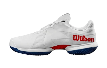 Heren tennisschoenen Wilson Kaos Swift 1.5 Clay White/Deja Vu Blue  EUR 41 1/3