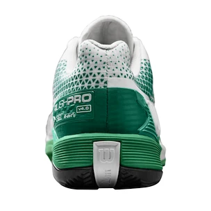 Heren tennisschoenen Wilson Rush Pro 4.0 Clay White/Green  EUR 41 1/3