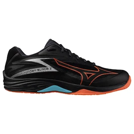 Heren zaalschoenen Mizuno Thunder Blade Z Black/Neon Flame