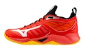 Heren zaalschoenen Mizuno  WAVE DIMENSION Radiant Red/White/Carrot Curl  EUR 39