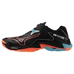 Heren zaalschoenen Mizuno  Wave Lightning Z8 Black/Neon Flame