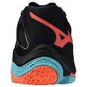 Heren zaalschoenen Mizuno  Wave Lightning Z8 Black/Neon Flame