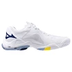 Heren zaalschoenen Mizuno  Wave Lightning Z8 White/Bellwether Blue