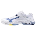 Heren zaalschoenen Mizuno  Wave Lightning Z8 White/Bellwether Blue