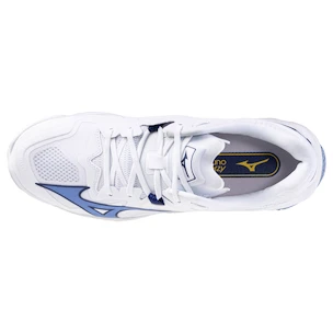 Heren zaalschoenen Mizuno  Wave Lightning Z8 White/Bellwether Blue