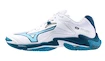 Heren zaalschoenen Mizuno  WAVE LIGHTNING Z8 White/Sailor Blue/Silver  EUR 44,5