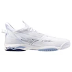 Heren zaalschoenen Mizuno  Wave MIRAGE 5 White/Bellwether Blue