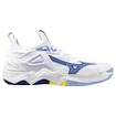 Heren zaalschoenen Mizuno  Wave MOMENTUM 3 White/Bellwether Blue