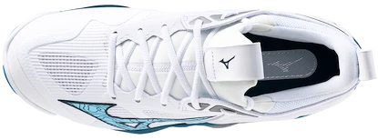 Heren zaalschoenen Mizuno  WAVE MOMENTUM 3 White/Sailor Blue/Silver  EUR 51