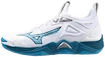 Heren zaalschoenen Mizuno  WAVE MOMENTUM 3 White/Sailor Blue/Silver  EUR 46