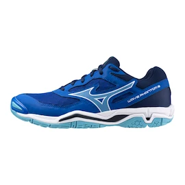 Heren zaalschoenen Mizuno Wave Phantom 3 Mugen Blue/White/Estate Blue