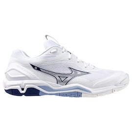 Heren zaalschoenen Mizuno Wave STEALTH 6 White/Bellwether Blue