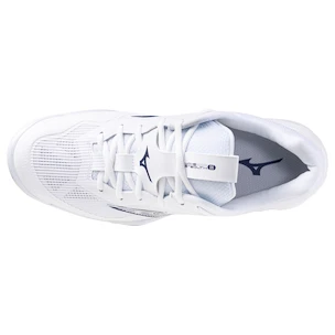 Heren zaalschoenen Mizuno  Wave STEALTH 6 White/Bellwether Blue