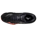 Heren zaalschoenen Mizuno  Wave VOLTAGE 2 Black/Neon Flame