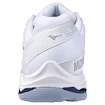 Heren zaalschoenen Mizuno  Wave VOLTAGE 2 White/Bellwether Blue