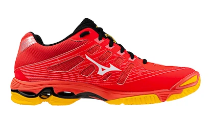 Heren zaalschoenen Mizuno  WAVE VOLTAGE Radiant Red/White/Carrot Curl  EUR 51