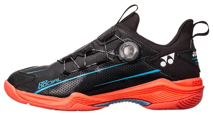 Heren zaalschoenen Yonex  Power Cushion 88 Dial 2 Black/Red