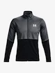 Herenjack Under Armour  PIQUE TRACK JACKET-GRY S/M