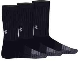 Herensokken Under Armour HeatGear Crew-BLK