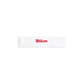 Hoofdband Wilson Terry Logo Headband Bright White