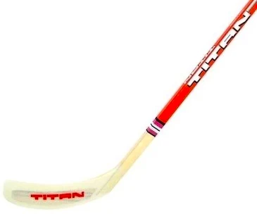 Houten ijshockeystick CCM  Titan 4020 Senior 23 linkerhand naar beneden