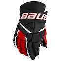 IJshockey handschoenen Bauer Supreme M3 Black/Red Senior 14 inch