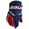 IJshockey handschoenen Bauer Supreme M3 Navy/Red/White Senior 15 inch