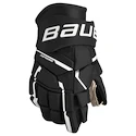 IJshockey handschoenen Bauer Supreme M5PRO Black/White Intermediate 12 inch