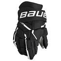 IJshockey handschoenen Bauer Supreme MACH Black/White Intermediate 12 inch