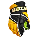 IJshockey handschoenen Bauer Vapor 3X Black/Gold Junior