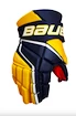 IJshockey handschoenen Bauer Vapor 3X Navy/Gold Intermediate