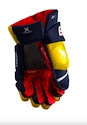 IJshockey handschoenen Bauer Vapor 3X Navy/Gold Intermediate