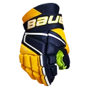 IJshockey handschoenen Bauer Vapor 3X Navy/Gold Junior