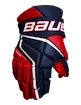 IJshockey handschoenen Bauer Vapor 3X Navy/Red/White Senior